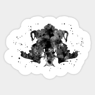 Rorschach card 4 Sticker